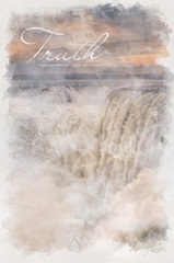 Watercolor Inspirational Poster: Follow your heart and uncover new horizons