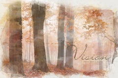 Watercolor Inspirational Poster: Discover beauty in simplicity