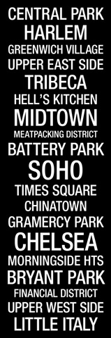 Bus Roll: New York City Neighborhoods