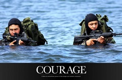 Motivational Poster: Courage