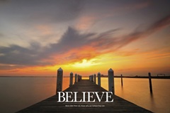 Believe: More often than not, those who win believe they can.