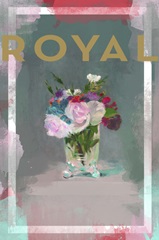 Color Splash Floral - Royal