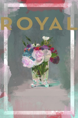 Color Splash Floral - Royal