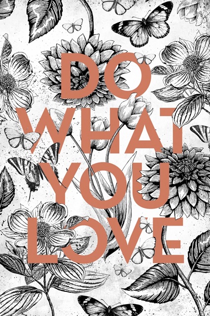 Vintage Illustration Inspiration - Do What You Love