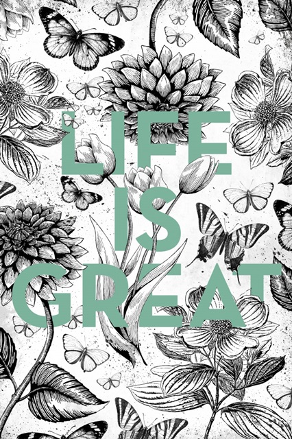 Vintage Illustration Inspiration - Life is Great