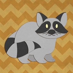 Raccoon - Woodland Creatures