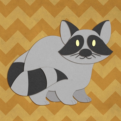 Raccoon - Woodland Creatures