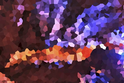 Antelope Canyon - Abstract Geometric II