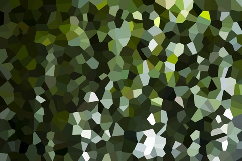 Dense Bamboo - Abstract Geometric