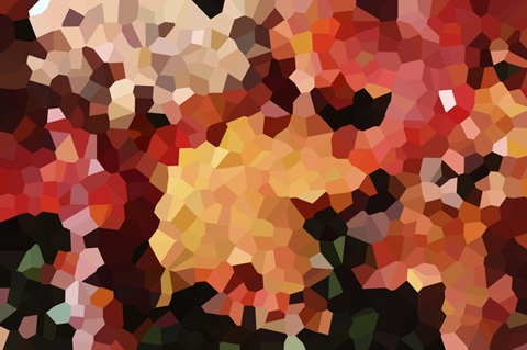 Fall Foliage - Abstract Geometric