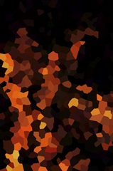 Flames - Abstract Geometric