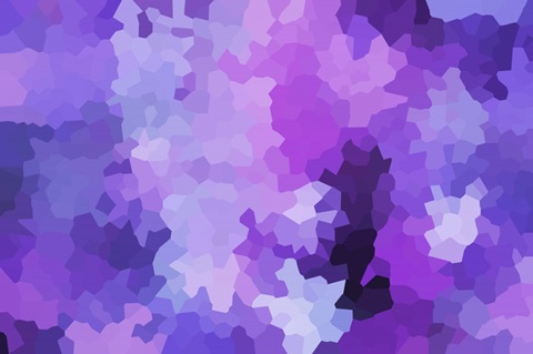 Purple Bokeh - Abstract Geometric