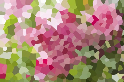 Rose Bush - Abstract Geometric