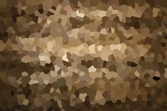Sepia Wood - Abstract Geometric