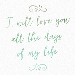 I Will Love You - Sentiment