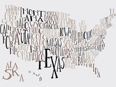 Dead Seasons US Typography Map