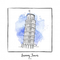 Leaning Tower - Brushstroke Buildings
