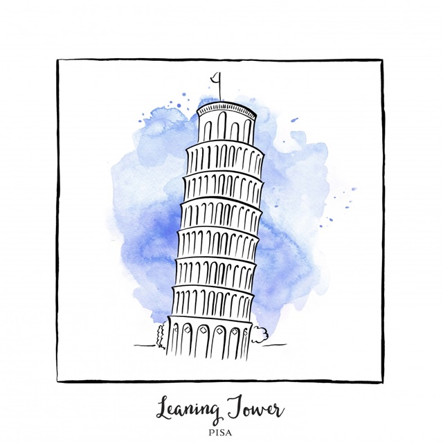 Leaning Tower - Brushstroke Buildings