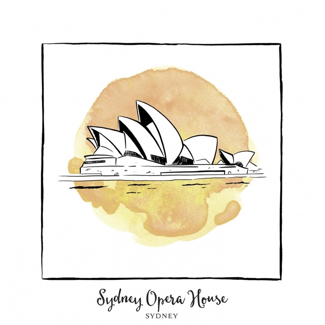 Sydney Opera House - Brushstroke Buildings