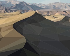 Death Valley - Low-Poly Art