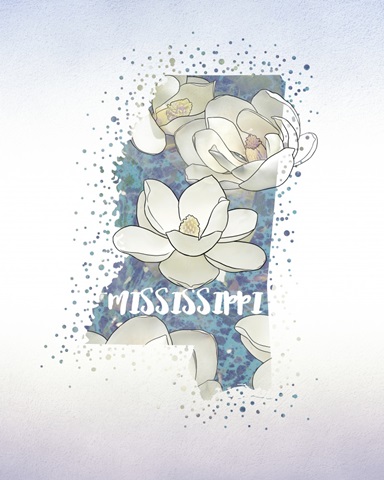 Mississippi State Flower (Magnolia)