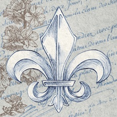 French Fleur de Lis I