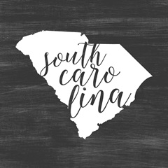 Home State Typography - South Carolina