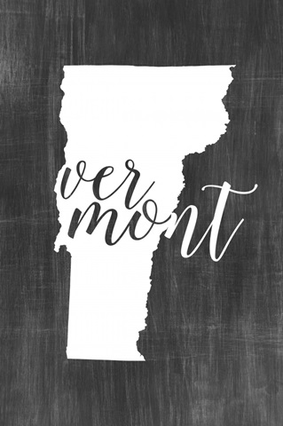 Home State Typography - Vermont