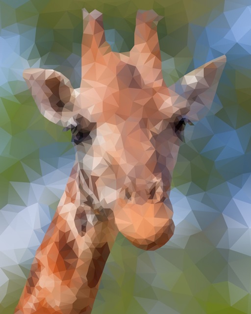 Giraffe - Low Poly