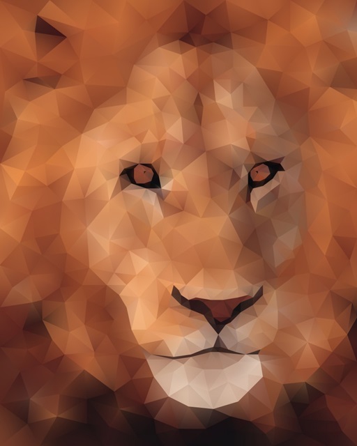 Lion - Low Poly