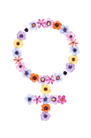 Female Symbol Flowers
