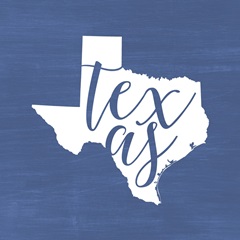 Chalkboard Texas