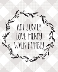 Modern Faith - Act Justly