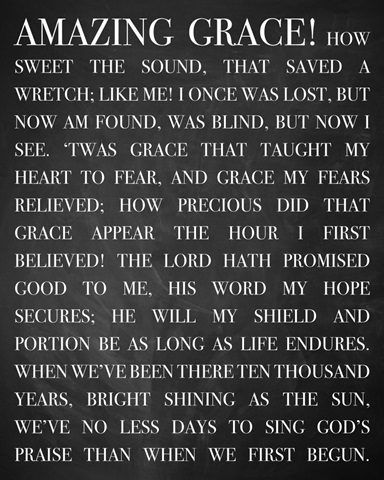 Modern Faith - Amazing Grace Lyrics