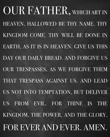 Modern Faith - Lord's Prayer