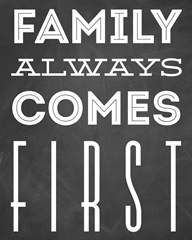 Family Quotes - Family Always Comes First
