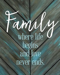 Family Quotes - Family Life Begins