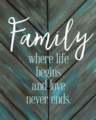 Family Quotes - Family Life Begins
