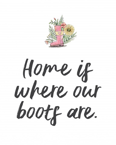 Family Quotes - Home Boots II