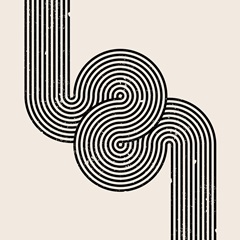 RetroGeo - Swirls IV