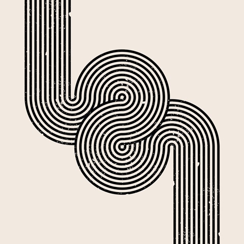 RetroGeo - Swirls IV