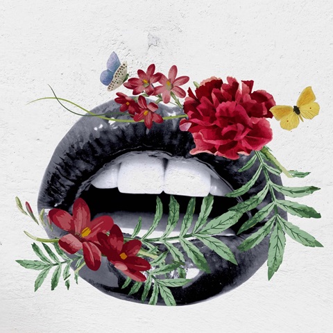 Lips - Tropical Garden