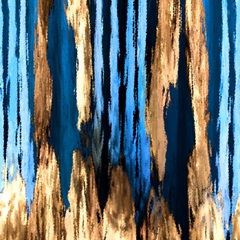 Gilded Blue