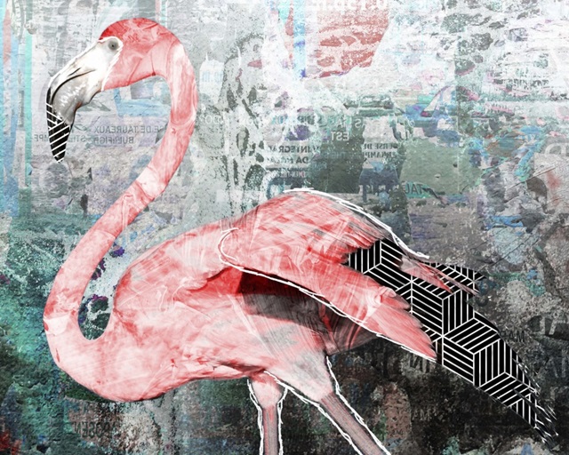Pop Art - Flamingo
