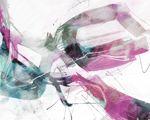 Convergence Of Pink And Teal