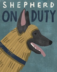 Shepherd On Duty