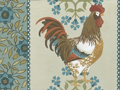 Cottage Roosters Collection A