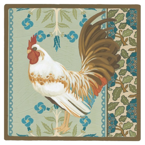 Cottage Roosters Collection Q