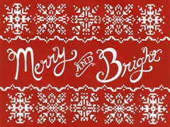 Fair Isle Snowflake Collection A