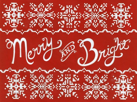 Fair Isle Snowflake Collection A